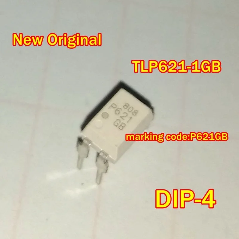 10Pcs to 300Pcs New Original Tlp621-1Gb Tlp621-1 Dip-4 Marking Code:P621Gb Transistor Output Optocoupler