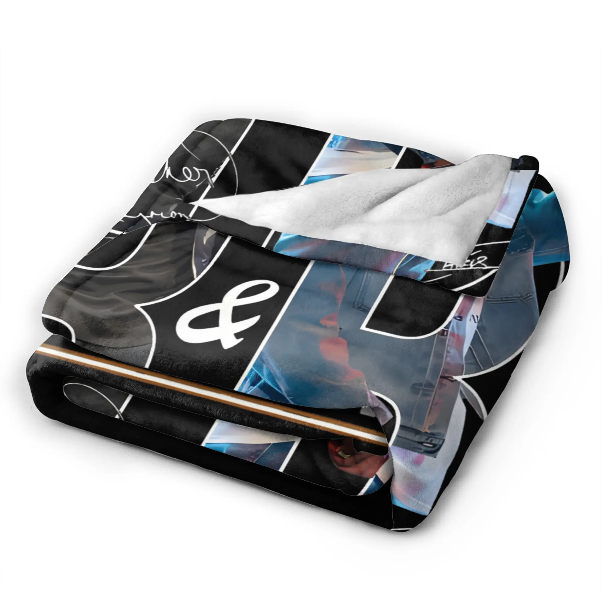Chris Brown And Usher The Rb Tour Blanket Soft Funny Plush Throw Blanket For Girls Boys Home Decor Flannel Bedspread Bed Cover