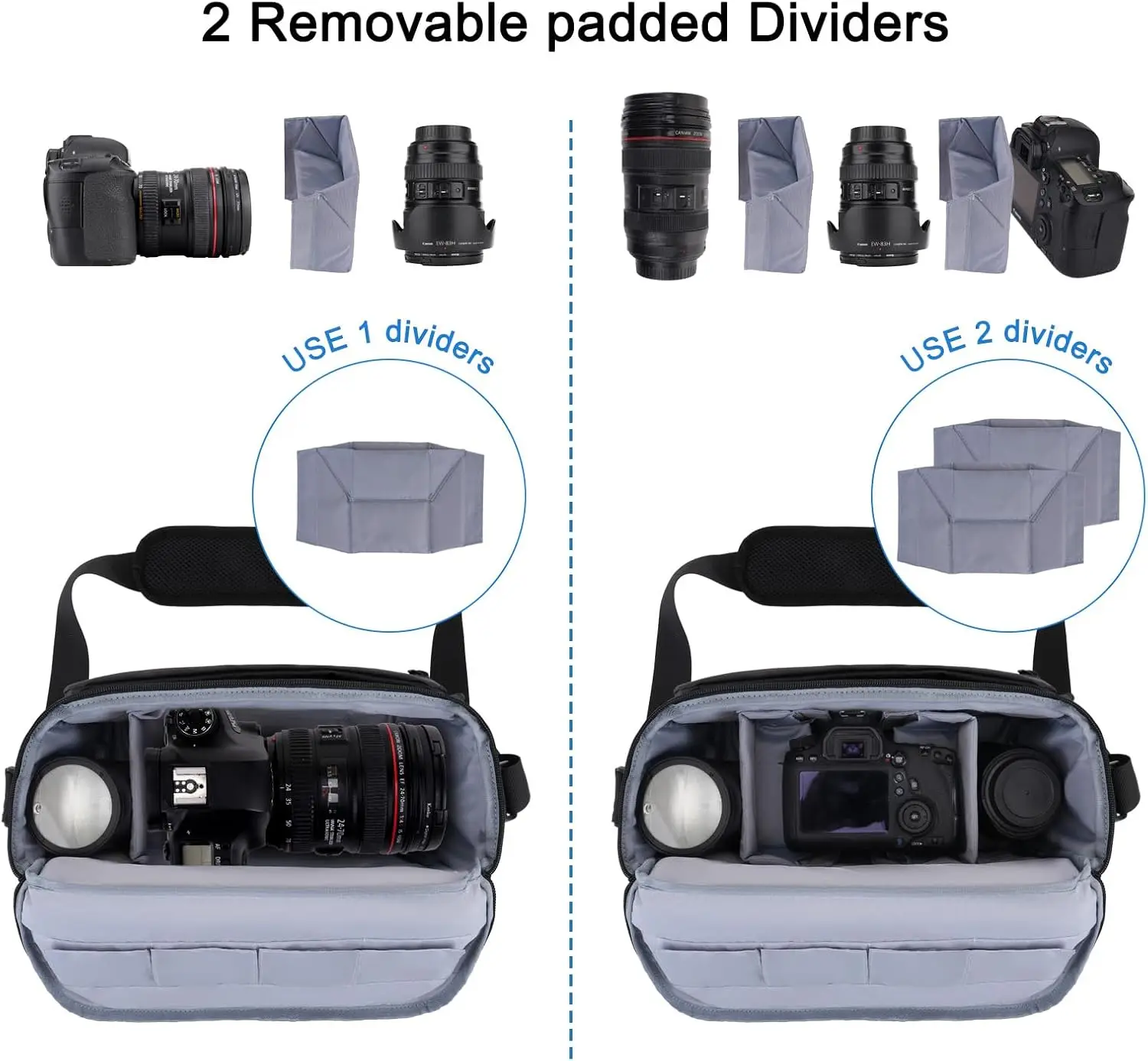 Portable Single Shoulder Camera Bags Outdoor Photography Bag Unisex Outdoor Travel Bags Micro Single Storage Bag Suitable for