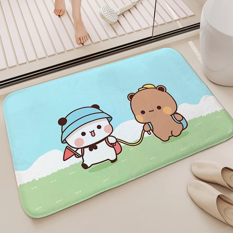 Washable Non-slip Kitchen Rug A-Bubu And Dudus Aesthetic Veranda Bathmat Floor Mats for Home Decorations Rugs Living Room Carpet