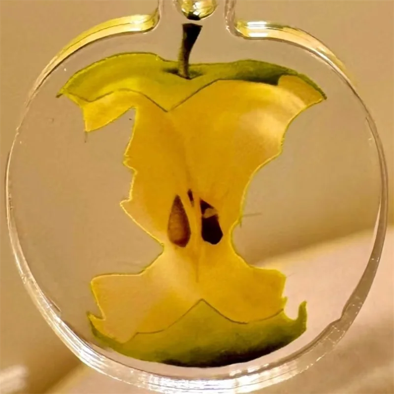 TV ABO الرغبة ألفا إنجما شنغ شاويو هوا يونغ تأثيري المفاتيح الاكريليك حلية مفتاح سلسلة كيرينغ الشكل اكسسوارات الدعامة #3