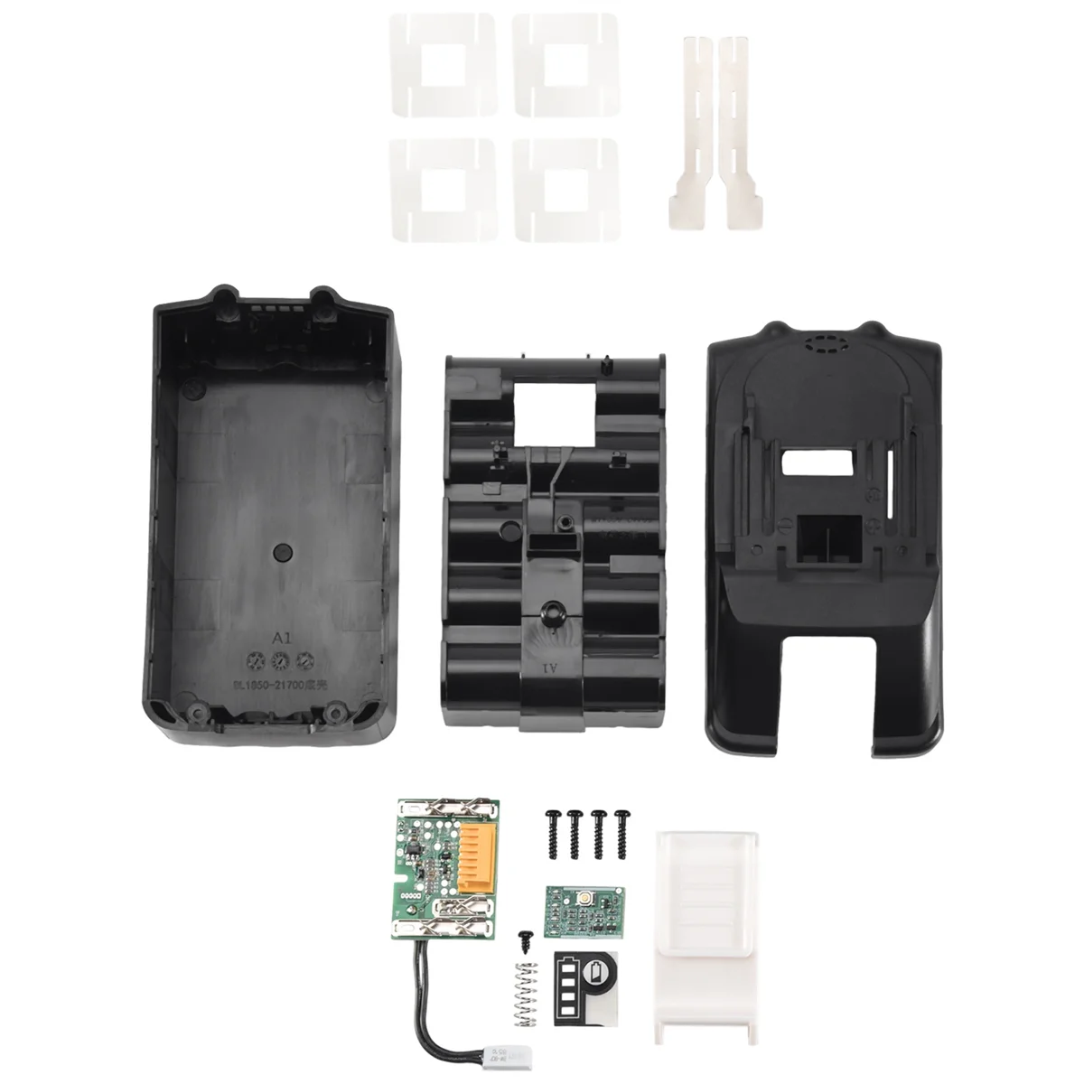 BL1830 10 x 21700 Battery Case PCB Charging Protection Circuit Board Shell Box BL1860 for MAKITA 18V 3.0Ah 9.0Ah House