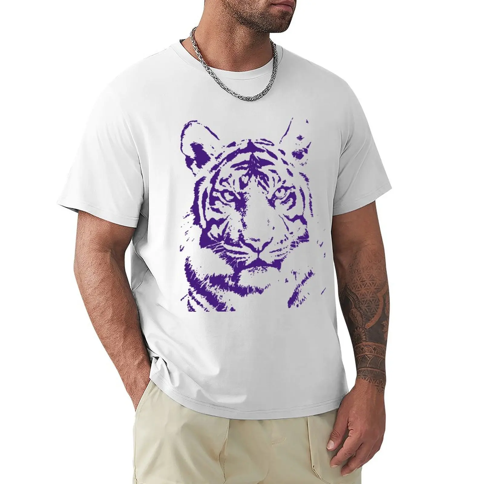 Royal Tiger Gameday Dress Bayou Bengal Gold T-Shirt tops vintage clothes mens graphic t-shirts pack