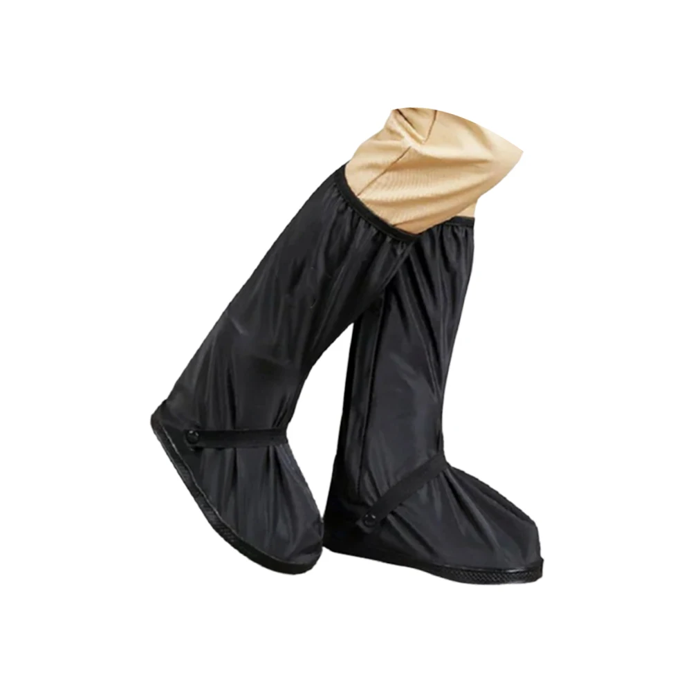 

Reusable Anti-slip Waterproof Shoe Covers Rainproof Cycling Outdoor Black Lightweight Breathable Fashion Slip-on Design Suitable