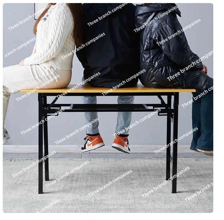 Meja Lipat Pelatihan Sederhana Meja Panjang Cocok untuk Kantor/makan/Belajar/rumah