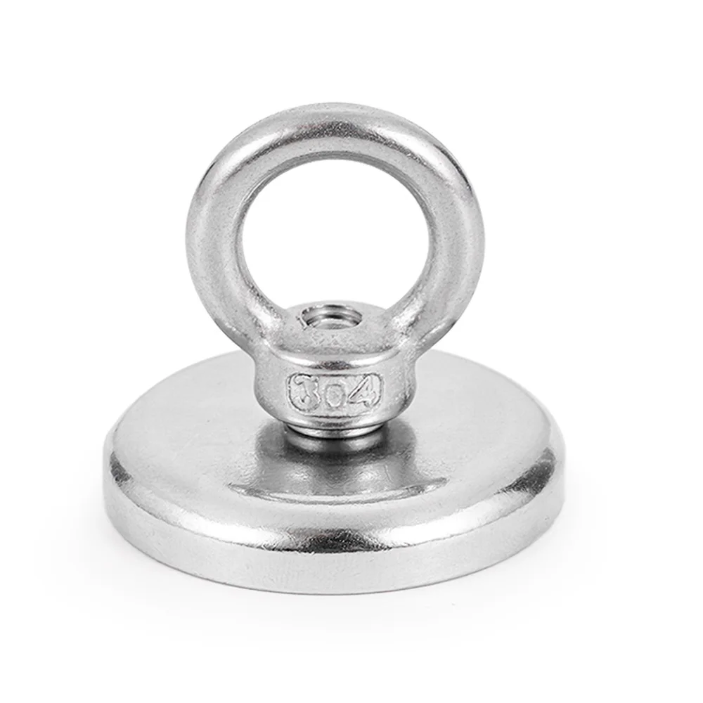 Super Strong Salvage Magnets Neodymium Magnet Hooks Salvage Magnets Searcher Powerful Neodymium Magnet for Fishing