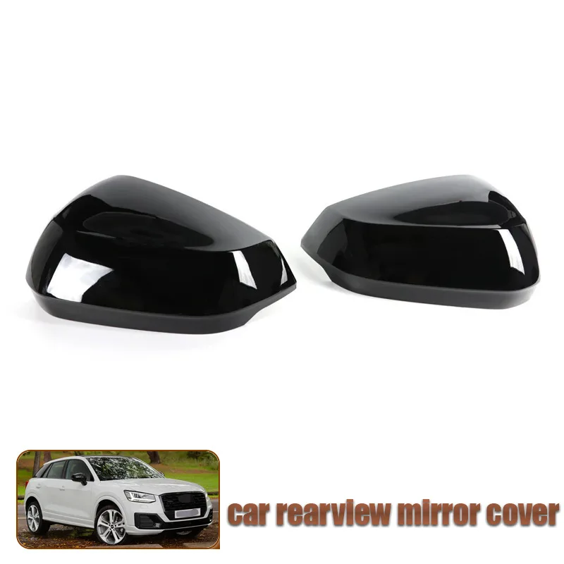 For 17-21 Audi Q2 Q3 rearview mirror cover and reverse mirror shell replacement car exterior decoration