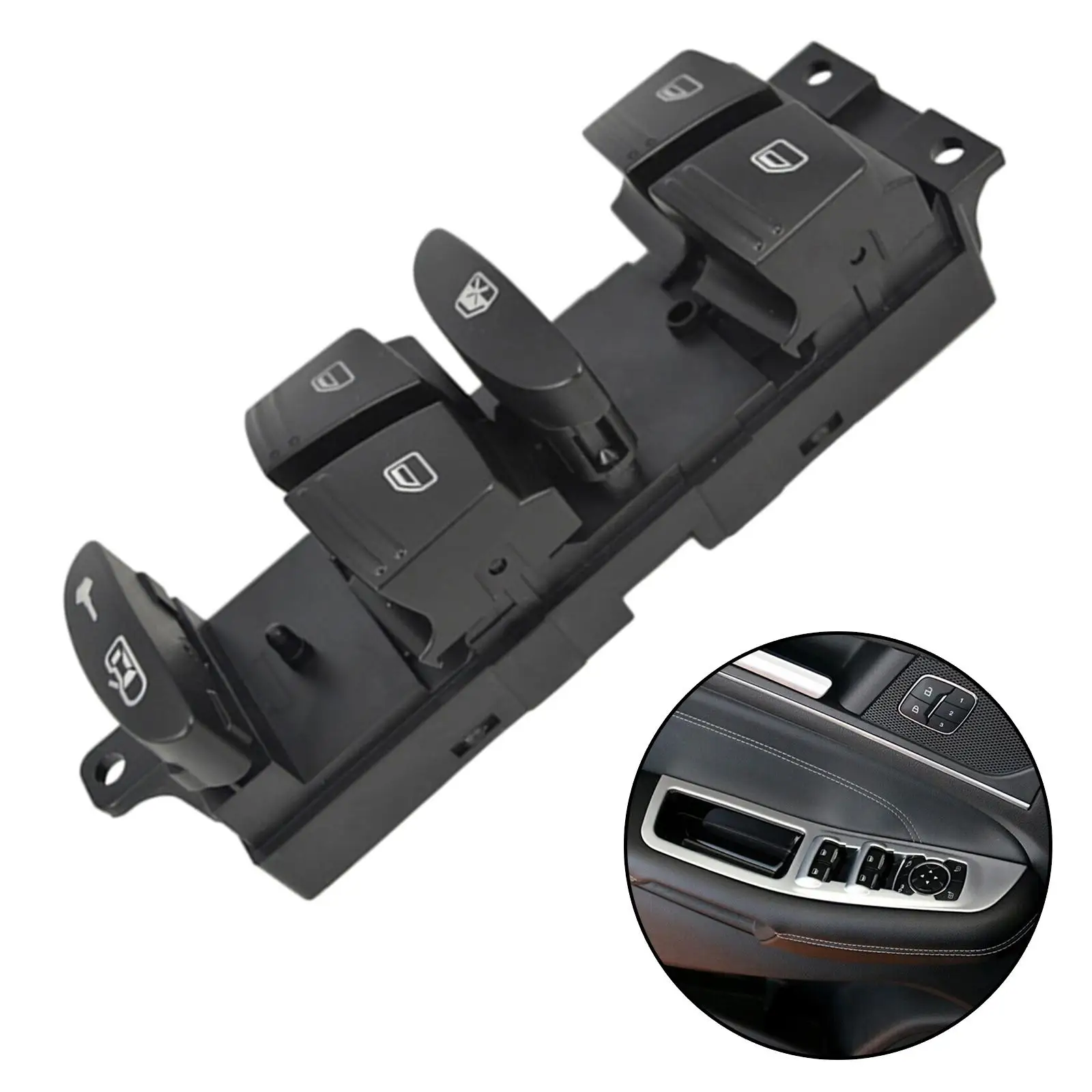 

1 Window Switch Compatible Electric 95561315602 Replaceable Power Window Switch Window Control Switch Button Fit for