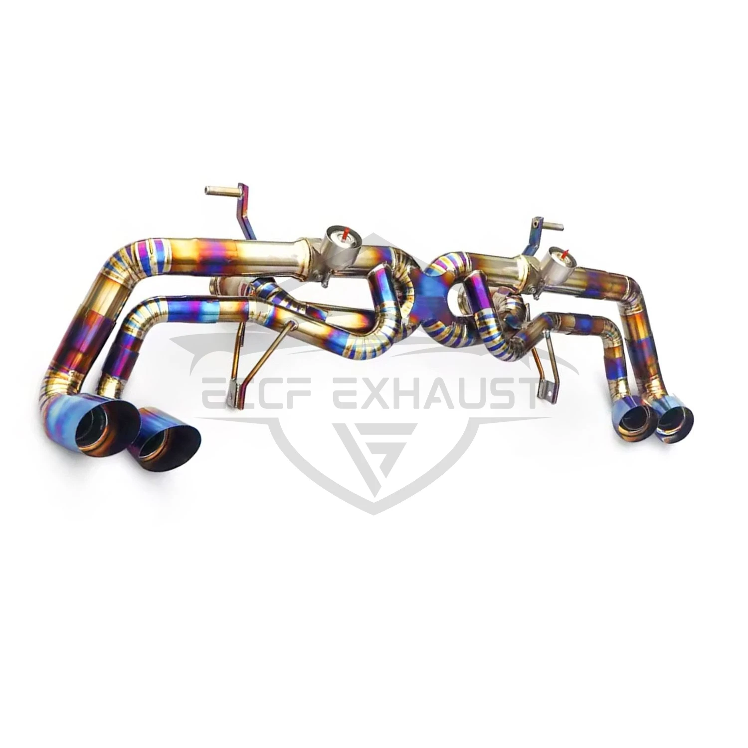 

Sporty Exhaust Sound Titanium Valved Catback Exhaust For Lamborghini Huracan LP610 Performance Upgrade Easy Installation