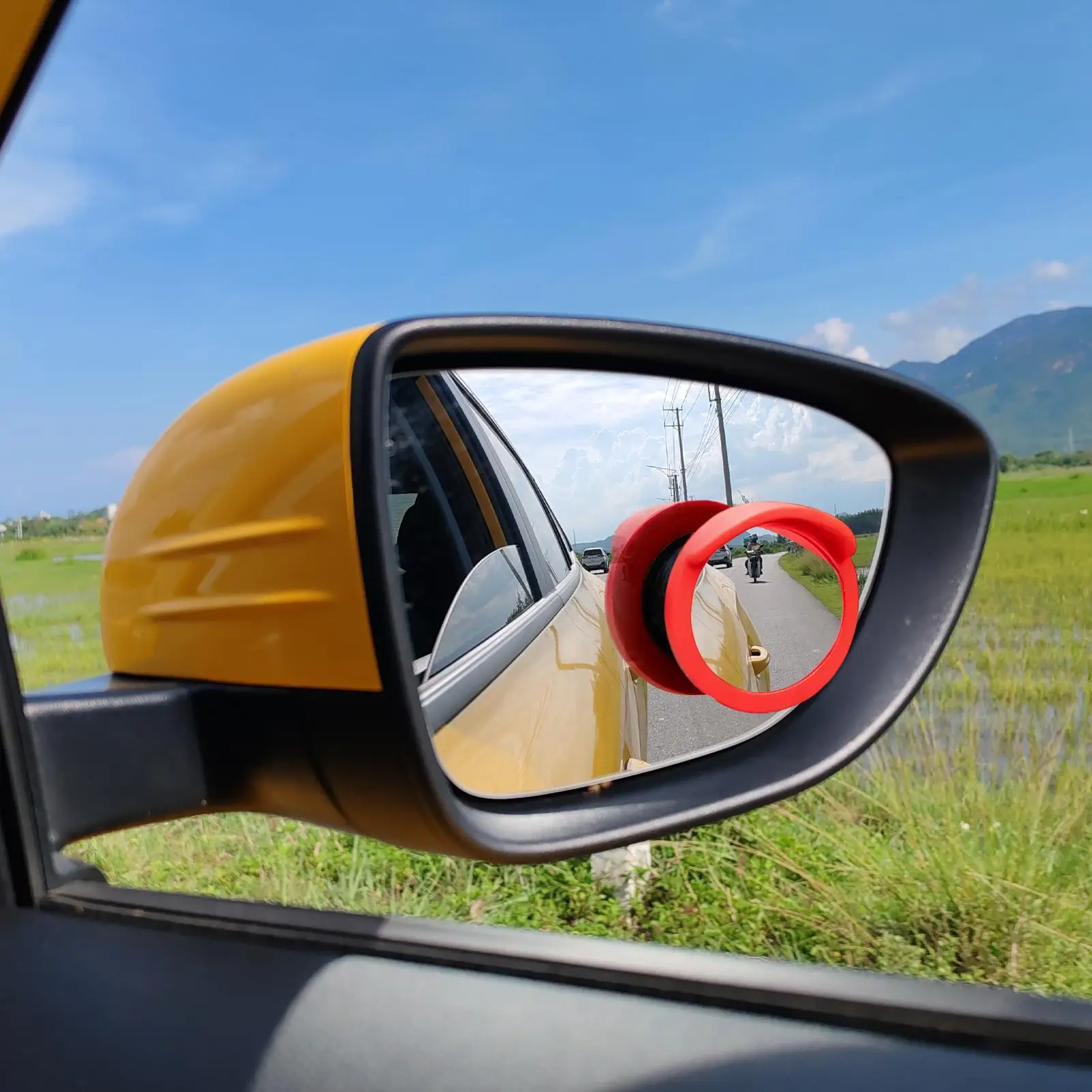 Car Side Mirror Blind Spot Wide-Angle 360-degree Blind-spot-free Coverage Car Side Rear View Mirror For Trailer RV Truck Sedan