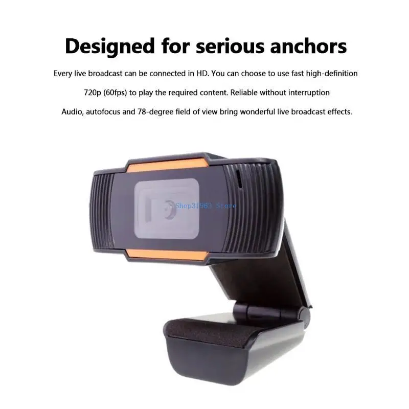 

Webcam High-D High-D Webcam 720p Webcam с микрофоном для видеопрокляции видео