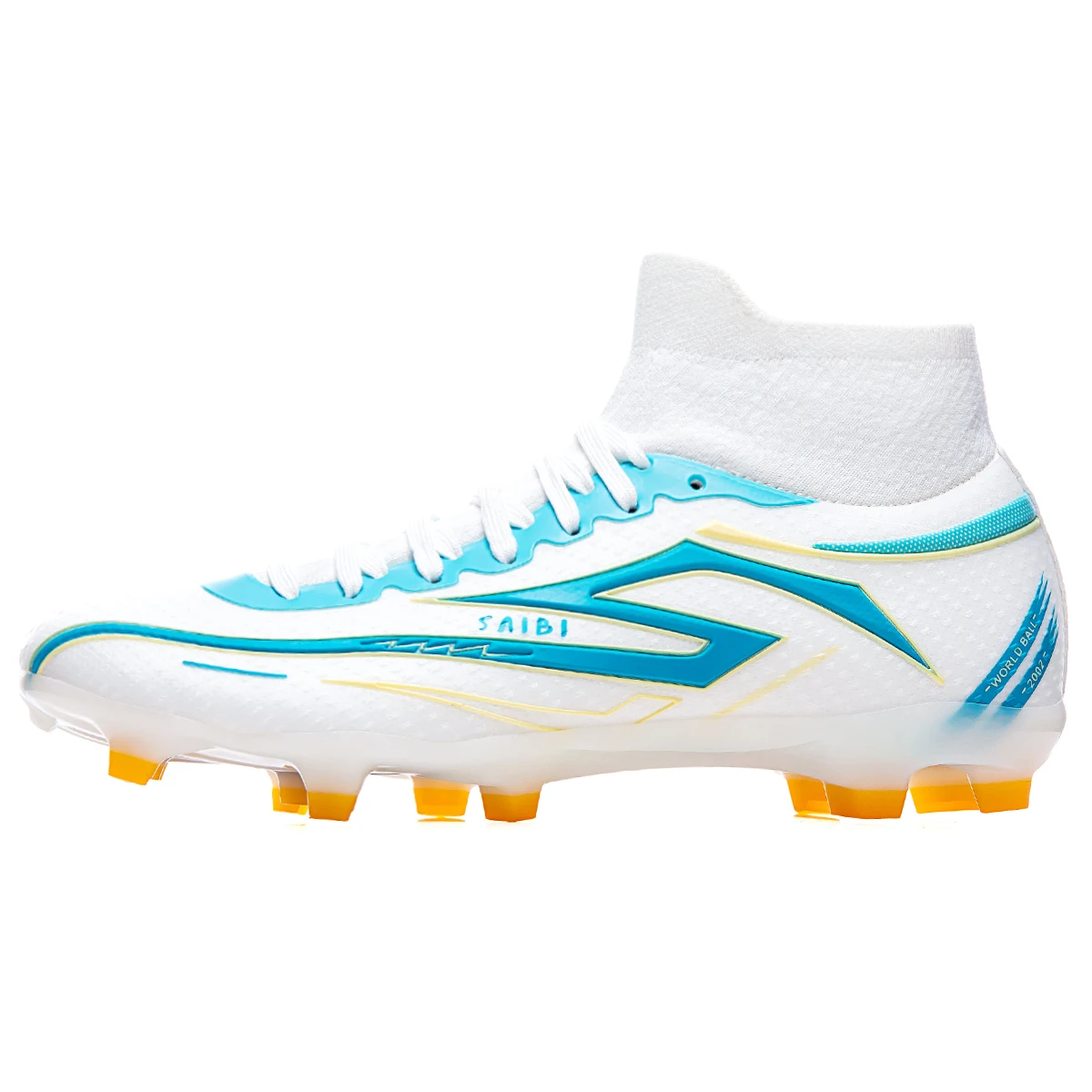 

Unisex AG/FG football shoes，Rugged TPU Long Studs Sole，Comfortable PU Fabric Upper，Cost-effective Daily Sports Football Shoes