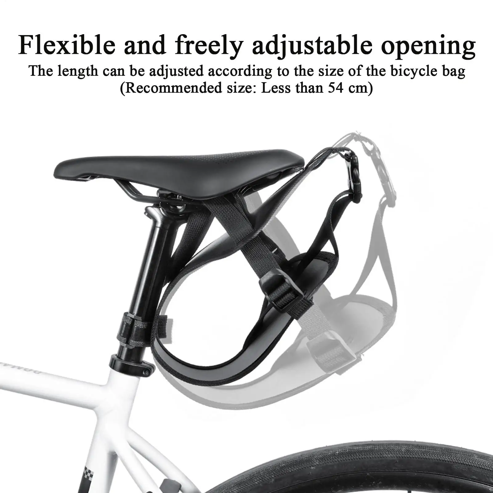

Держатель для сумки на сиденье велосипеда, регулируемая быстросъемная стойка для велосипедной сумки, кронштейн для велосипедной сумки для женщин, езда на велосипеде на открытом воздухе, езда на велосипеде