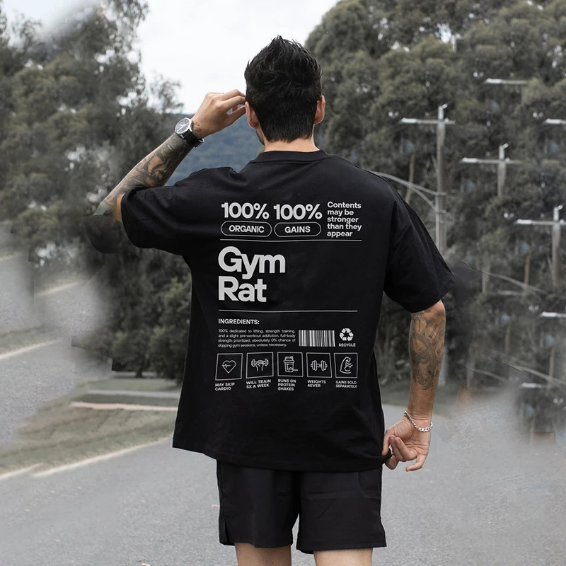 

Barbell Brigade Men's Gym Running T Shirt Breathable Cotton Short Sleeve T Shirts Fitness Workout Men Women Clothing Tee Tops