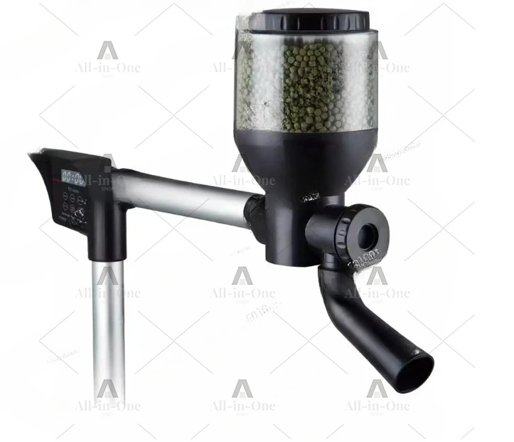 Feeder 5L large capacity fish tank fish pond automatic fish feeder timed feeder koi feeding