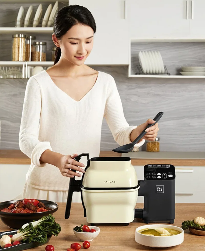 New Fully Intelligent Automatic Cooking Machine M1 Cooking Pot Robot Thermomix Tm6 Kitchen Robots Tm31 Cooker Vinyl Device Ramen