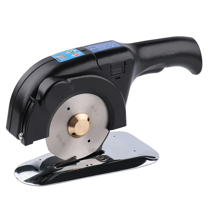 Charging electric round knife cutting machine Electric scissors Automatic sharpening cloth cutting machine Adjustable
