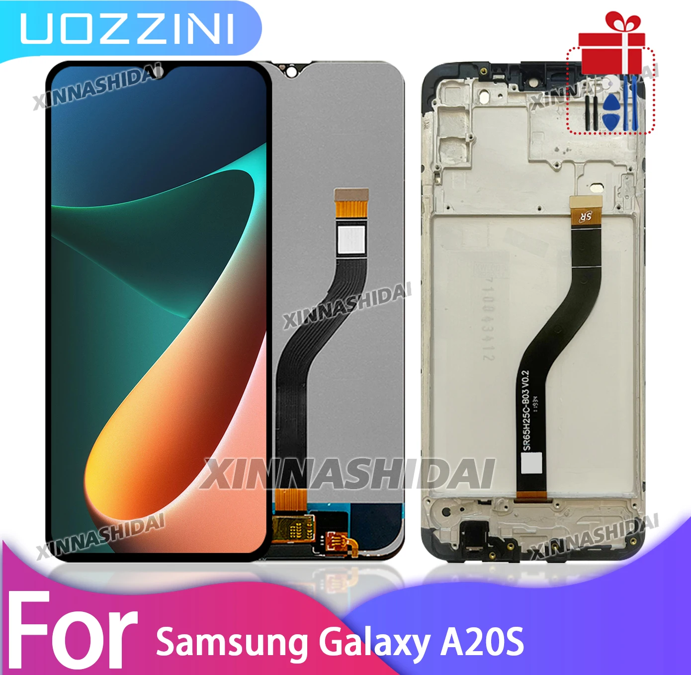 novo-lcd-para-samsung-galaxy-a20s-a207-sm-a207f-display-touch-screen-digitador-substituicao-para-samsung-a20s-sm-a207f-a207-testado