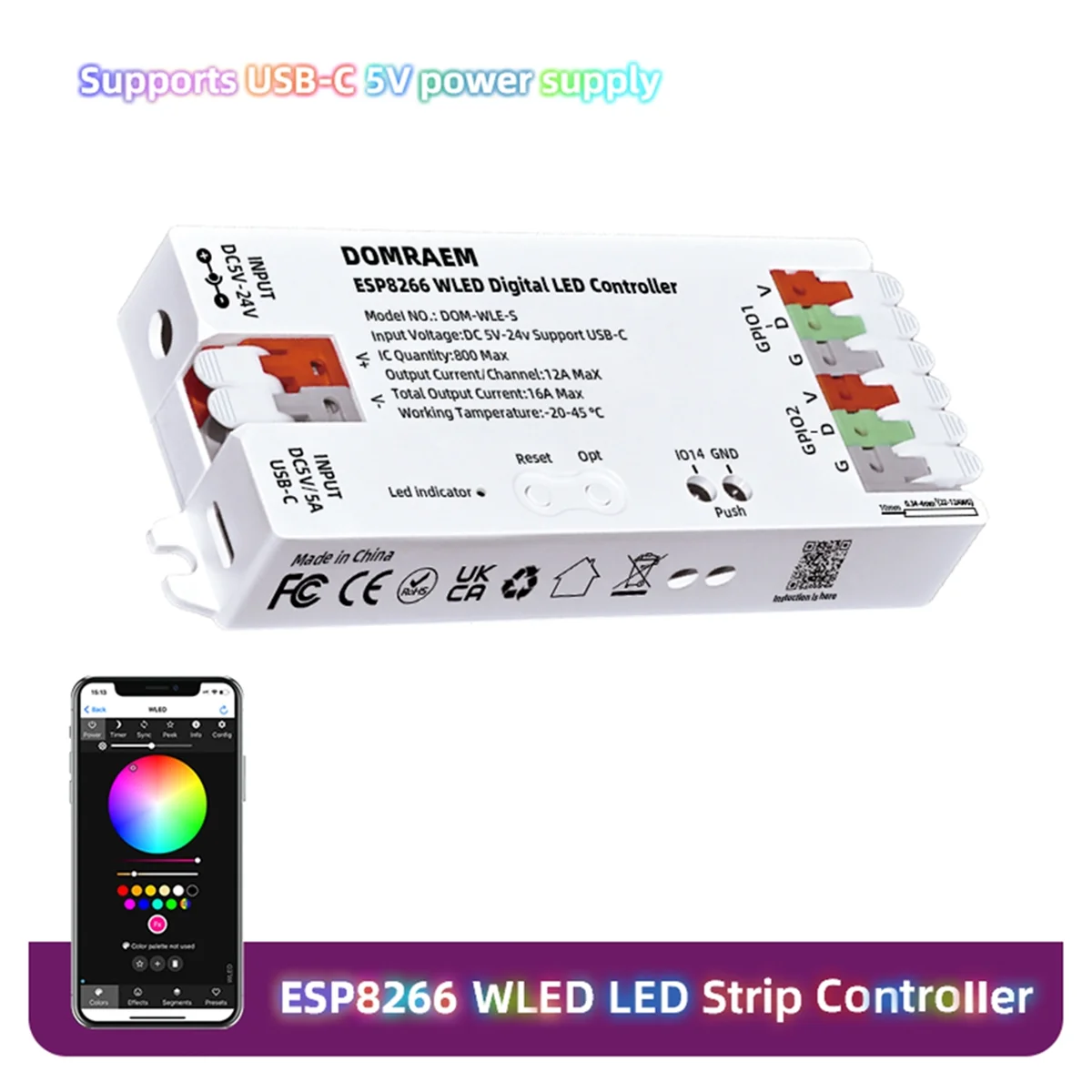 A74Z ESP8266 Type-C… - image