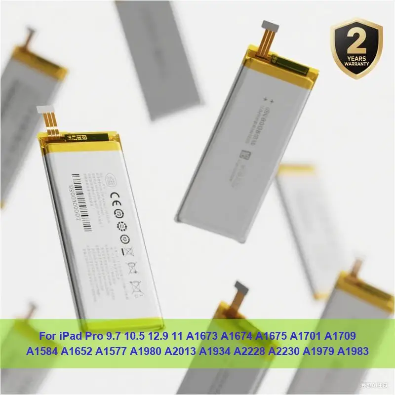 

Аккумулятор для iPad Pro 9,7 10,5 12,9 11 A1673 A1674 A1675 A1701 A1709 A1584 A1652 A1577 A1980 A2013 A1934 A2228 A2230 A1979 A1983