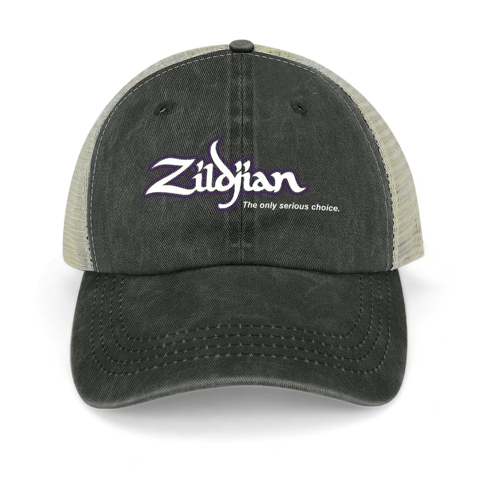 Zildjian Logo Seriuos Cowboy Hat Hip Hop Trucker Hat Hat Baseball Cap Thermal Visor Golf Women Men\'s