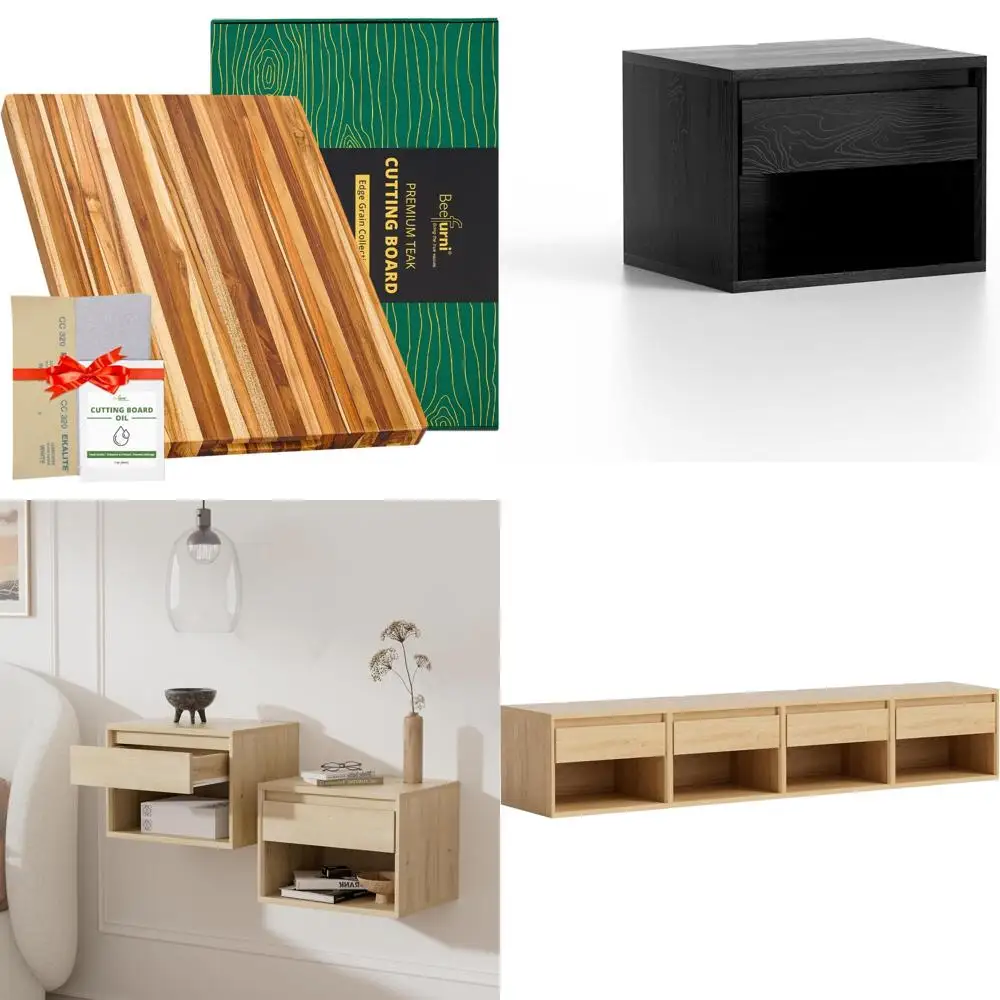 

Extra Large Teak Wood Cutting Board with Hand Grip - Durable XL Chopping Board for Kitchen, Ideal for Heavy Use and Precision Cu