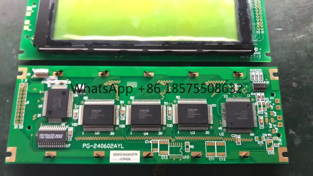 LCD 24064 graphic dot matrix LCD screen module 240x64 parallel port screen T6963 controller 24064B