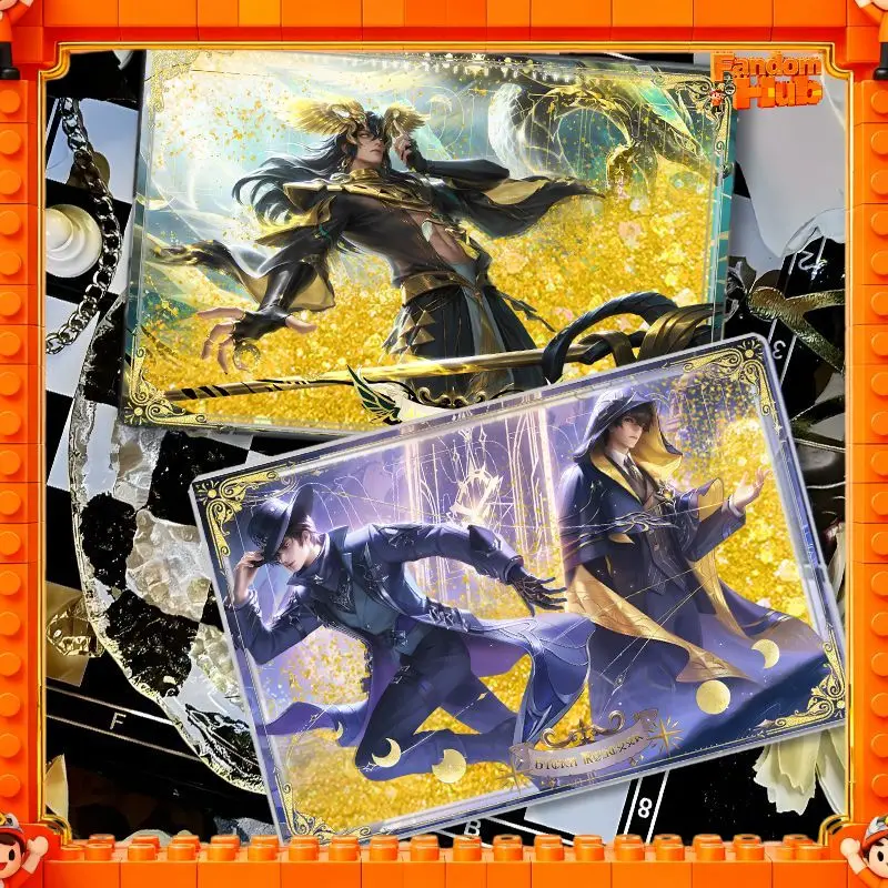 NEW Lord Of Mysteries anime Merch Klein Moretti Leonard Mitchell Audrey HallAzk Flowing Sand Mahjong Brick Stand Toy Fans Gift view 2