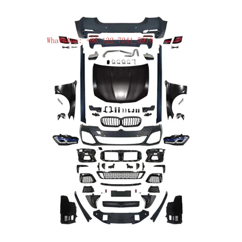Factory direct sales, suitable for BM 5 Series F18 to G38 later M5/MT old to new large body kit front bumper assembly.