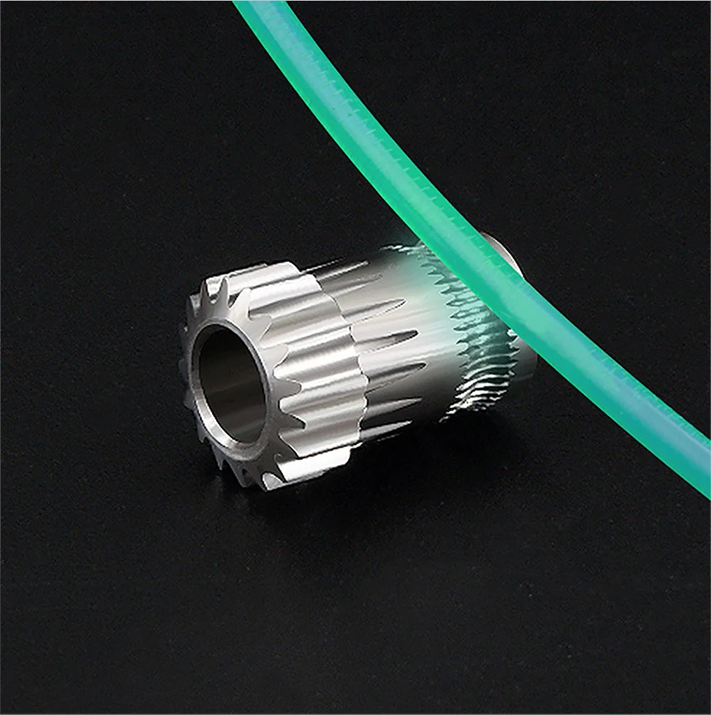 Für Prusa DIY Bowden Direktextruder Doppelantriebszahnrad aus gehärtetem Stahl Upgrade-Zuführungsgetriebe Extruder-Kit für BMG Extruder-Kit – Detail 4