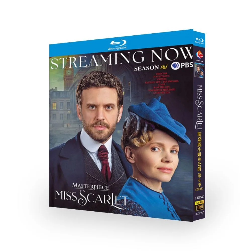 Miss Scarlet and The Duke Season 6 (2026)：2-Disc All Region Blu-ray Disc