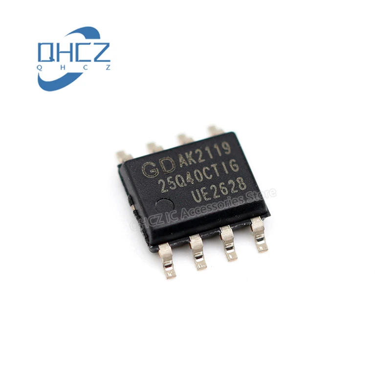 5PCS GD25Q40CTIG GD25Q40C SOP-8 150mil New and Original Integrated circuit IC chip In Stock