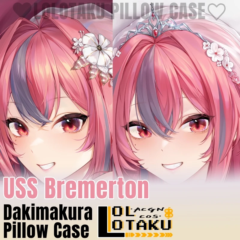 

USS Bremerton Dakimakura Azur Lane Game Сексуальная наволочка для обнимания всего тела Наволочка для подушки Домашнее постельное белье Декор Подарок