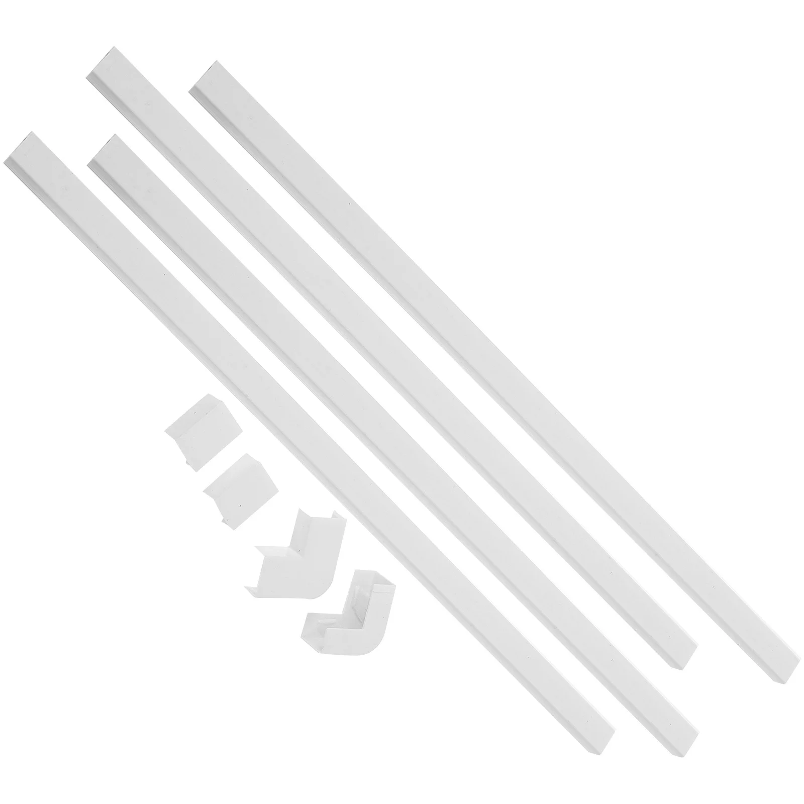 

1Set Cable Hider Wall Strip Cable Concealer Wire Cover Cord Organizer for Mount Durable Fire Resistant Wire Cover for Wall