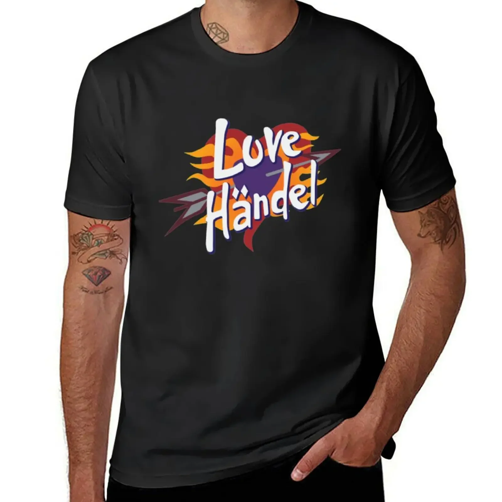 

Love Handel on Tour T-Shirt vintage graphic tee kawaii clothes animal prinfor boys T-shirt men