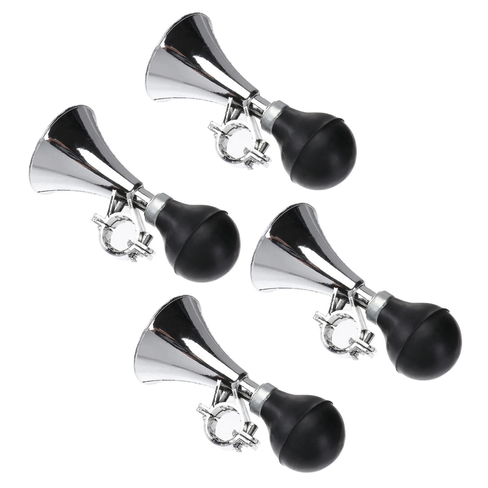 

4pcs Durable Loud Strong Sound Easy Install Bike Air Pressure For Safety Gift Use Durable Bike Horn Motorcycle Accessories Horn