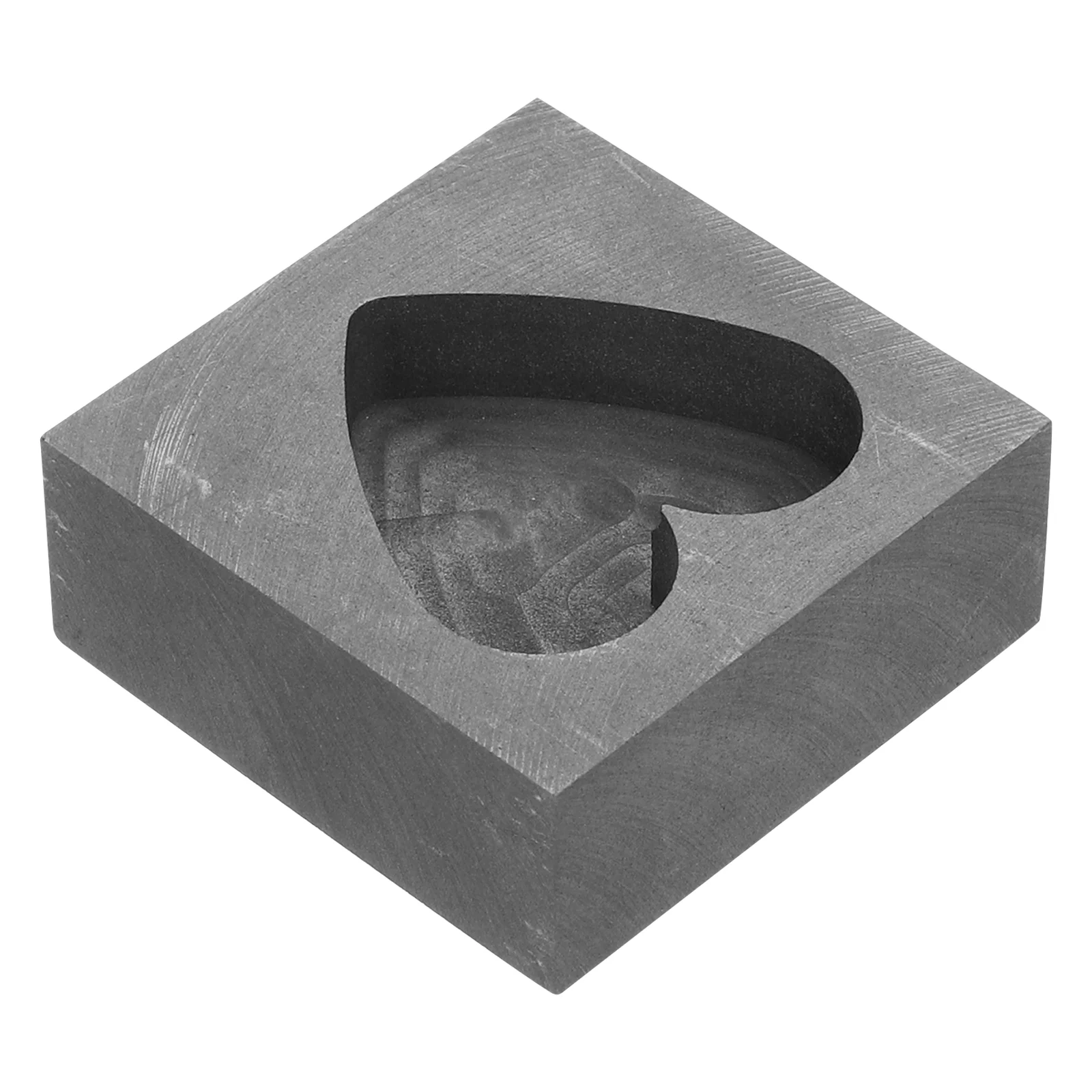 

Prop Heart-Shaped Mold Buzz Graphite Casting Melting Ingot Silver Band Non-ferrous Metal Hat