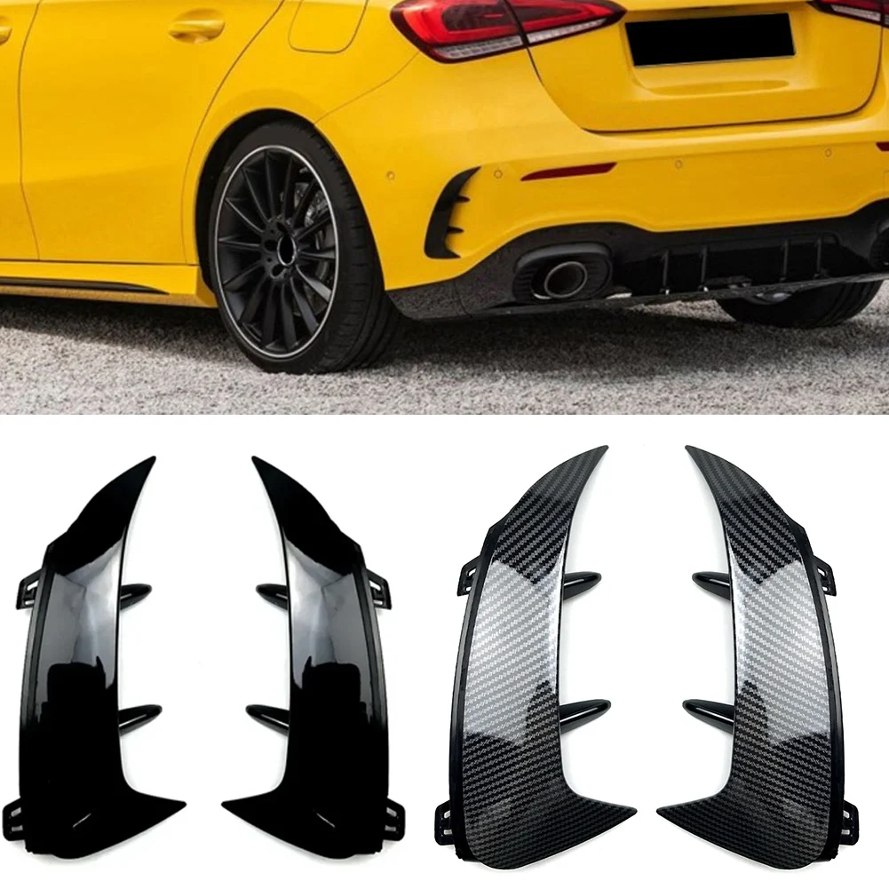 Aerodynamic Accessory Car Rear Bumper Spoiler Car Modification Gloss Black Rear Bumper Spoiler Upgrade ABS Plastic Material