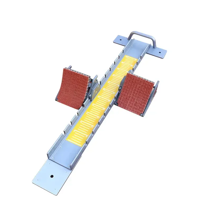 Aluminum alloy running equipment thickened aluminum graduated adjustable plastic starting device