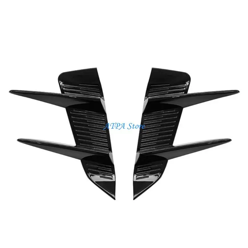 

U13C Bumper Spoiler Air Vent Decoration Cover Sticker Accessories for MG4 EV2022-2024