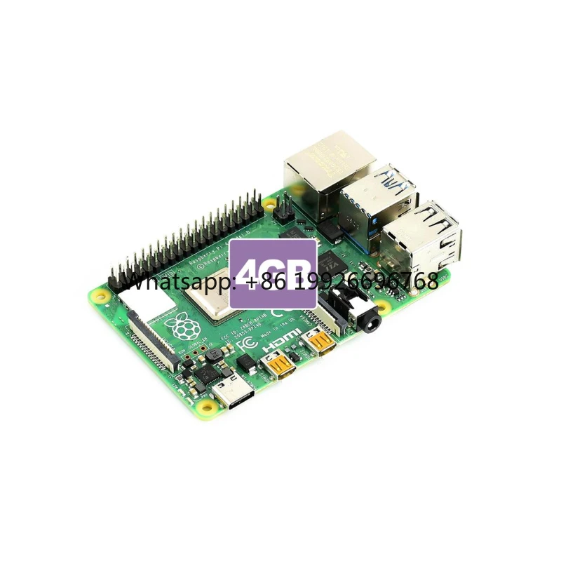 Pi 4 Model B 4GB RAM  Completely Upgraded BCM2711B0 (ARM Cortex-A72) 64-bit 1.5GHz Quad-core Gigabit Ethernet