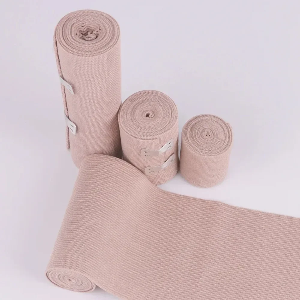 Elastic Wrap Durable Compression Bandage, Ideal for Medical, Sports, Sprains, Wrists, Ankles, Elbows