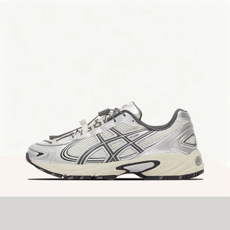 ASICS Gel-Kahana TR V4 Unisex Silver/White Low-Top Shoes – Slip-Resistant Durable Sole & Comfortable Everyday Wear 1203A497-200