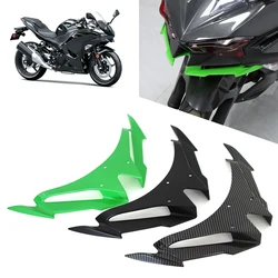 For NINJA 500 Front Wing For KAWASAKI NINJA 500 2024 2025 Fairing Winglets Aerodynamic Mouth Shell Cover Protection Guards