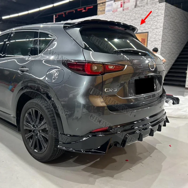 Für MAZDA CX-5 CX5 2017 2018 2019 2020 ABS Heckklappen-Spoiler Flügel