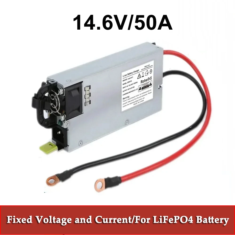 Battery Charger Lifepo4 14.6V 100A Adjustable Charger Lead Acid AGM Gel 12.8V 60A 80A Anti-reverse Car Fast Charger 12V 50A