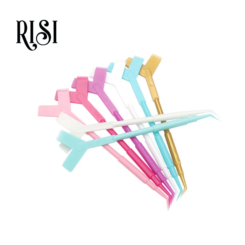 Free RISI 20pcs/Bag 3 In 1 Plastics Eyelash Lash Lift Kit Tool For Eyelash Extension Supplies Eyelash Perming Sticks