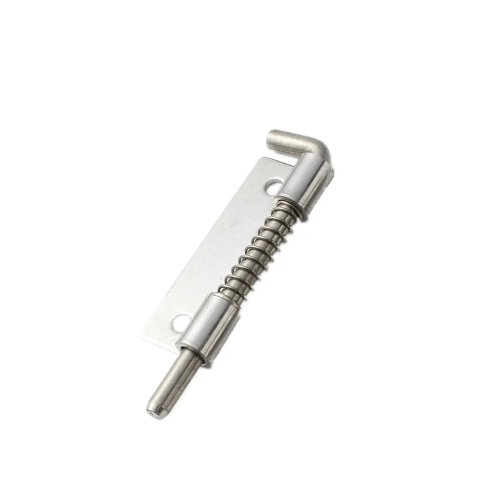 Stainless Steel Spring Loaded Latch Pin Tone 5 Pcs And Cabinets Applications On Bolt Cabinet Chests Hinges Easily