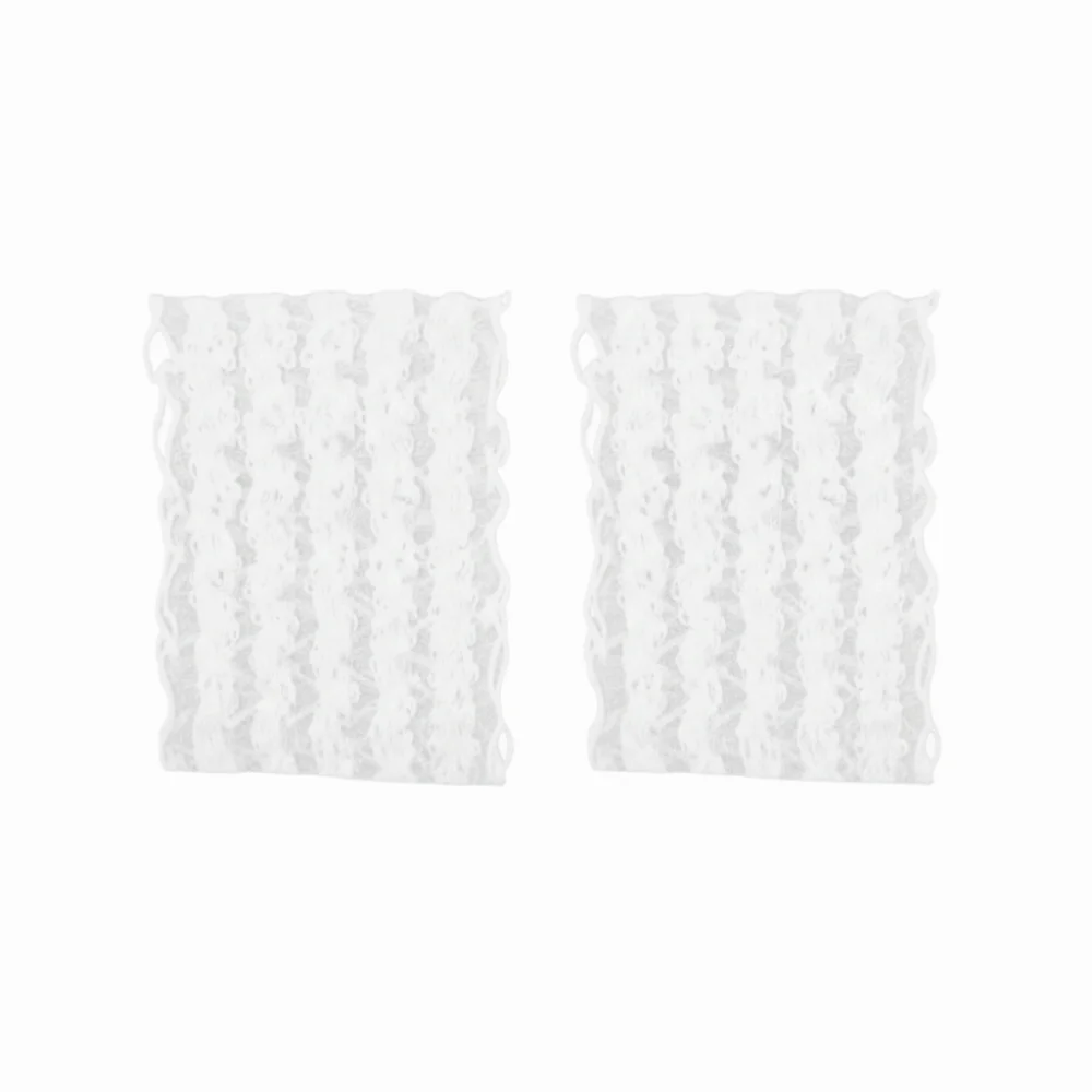 5pcs Fashion Lace Shirt Sleeve Holder Elastic Stretch Mesh Sleeve Fixer Bands Multi-Use Arm Cuffs Strap For Daily Use