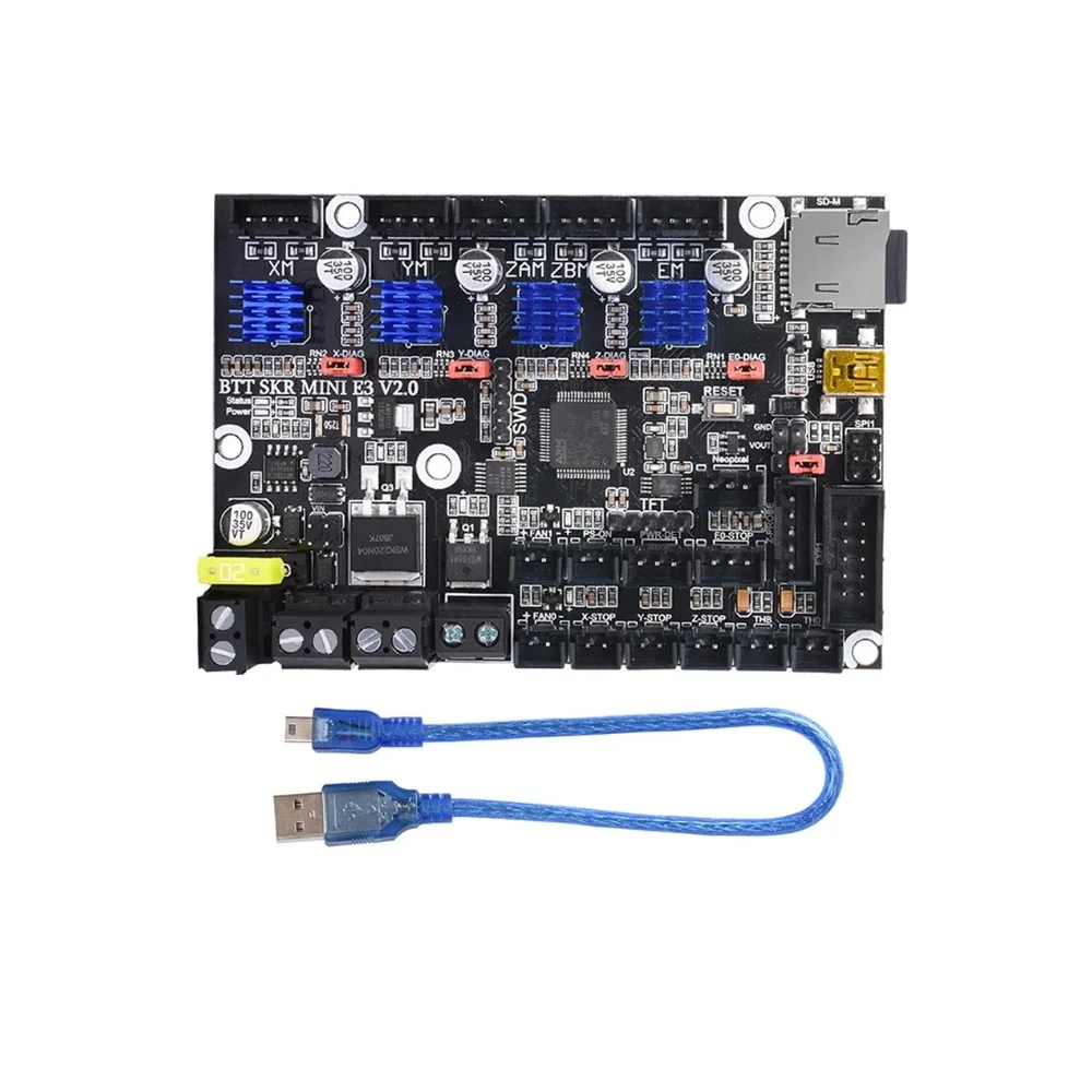 BIGTREETECH BTT SKR MINI E3 V2.0 Control Board 32bit With TMC2209 3D Printer Parts Motherboard For Ender3 Upgrade SKR V1.4 Turbo